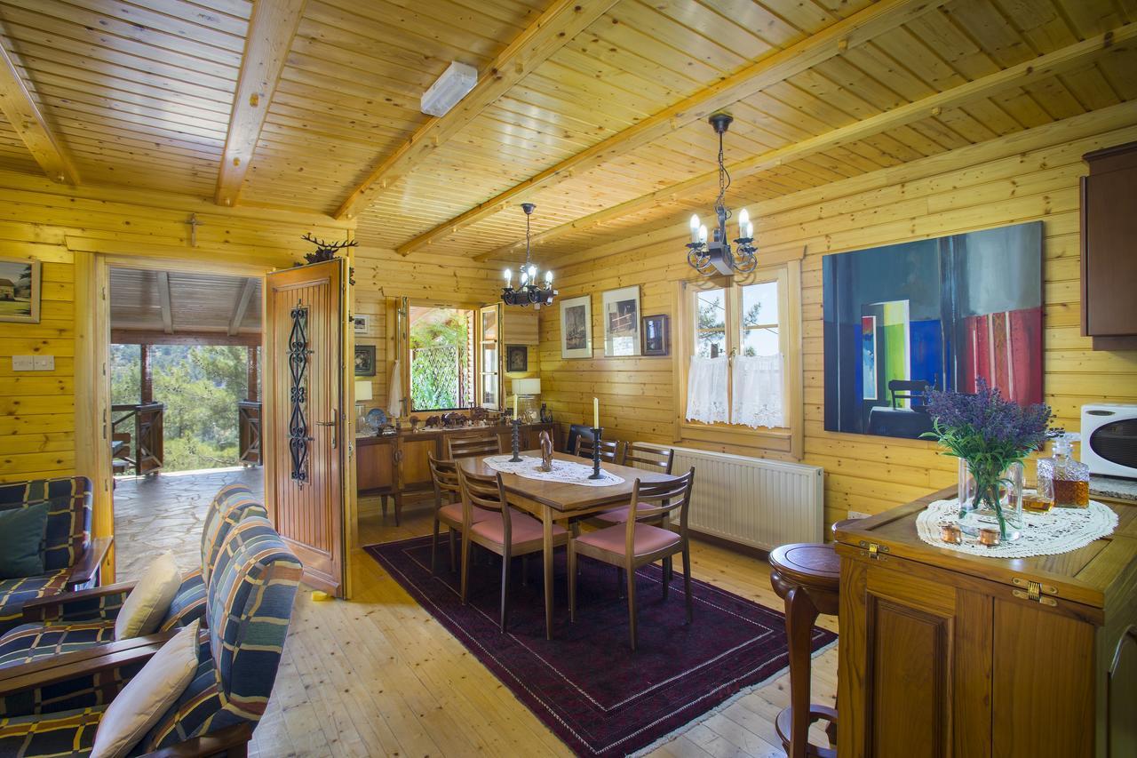 Ricky Chalet Near Troodos Spilia エクステリア 写真