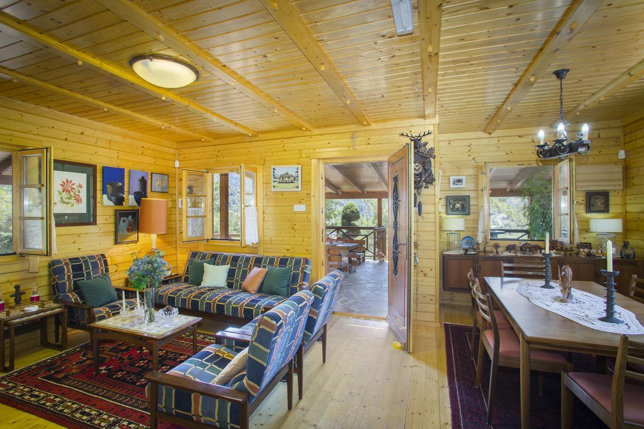 Ricky Chalet Near Troodos Spilia エクステリア 写真