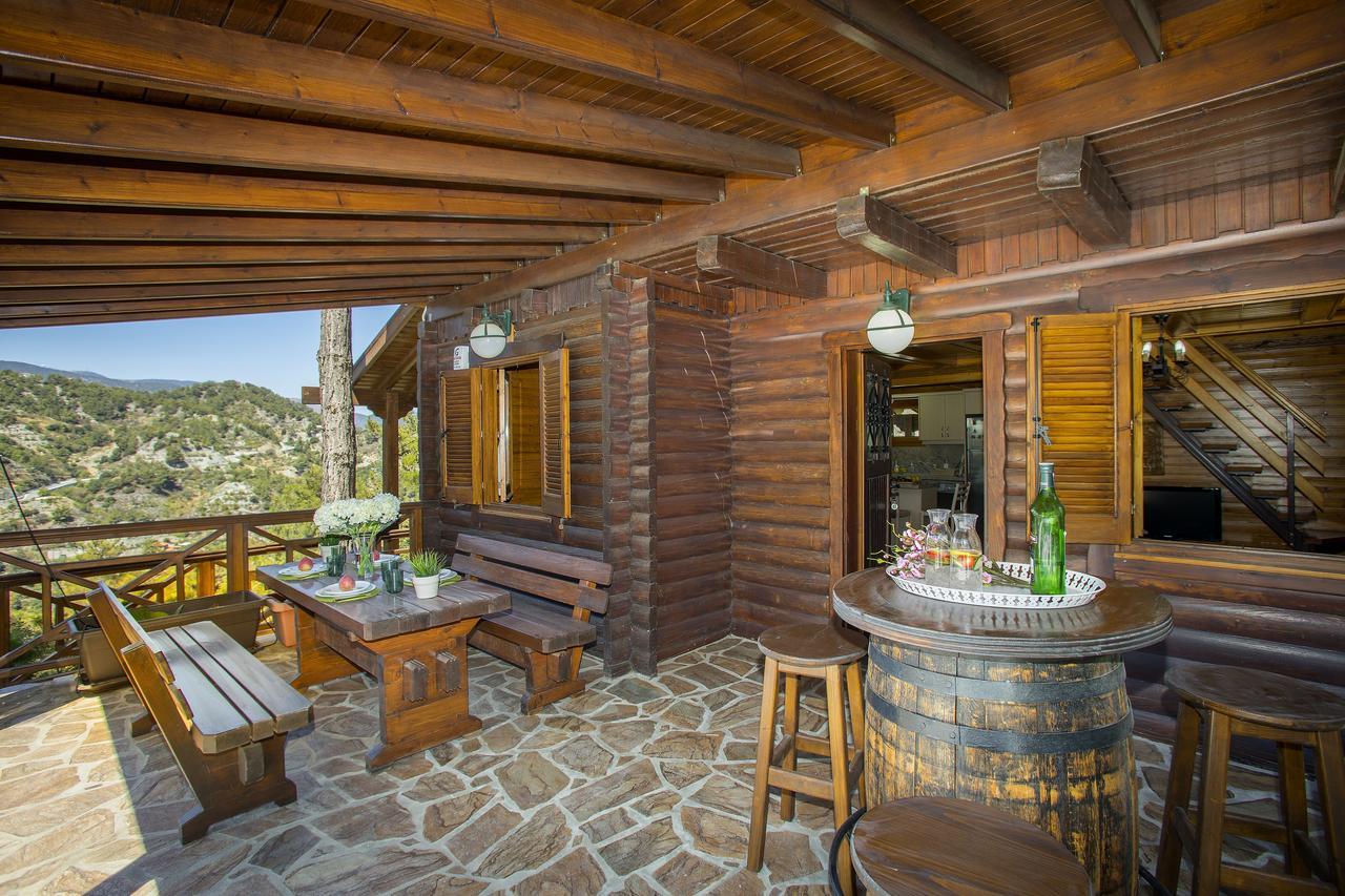 Ricky Chalet Near Troodos Spilia エクステリア 写真