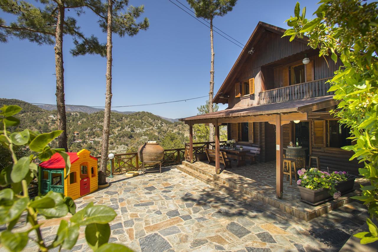 Ricky Chalet Near Troodos Spilia エクステリア 写真